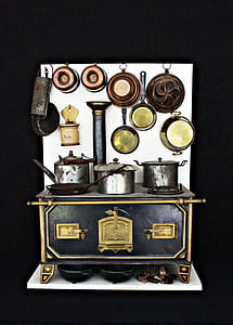 black cast iron stove thumbnail