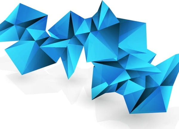 Abstract 3d Triangle Vector Modern Background Eps File Free