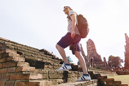man at Ankor Wat thumbnail