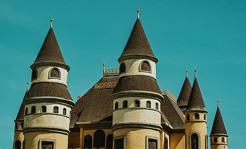 White and Brown Ceramic Castle thumbnail
