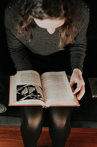 woman reading book thumbnail