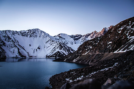 Mountains and Lake in Chile thumbnail