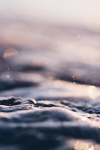 sea, ocean, water, waves, nature, blur thumbnail