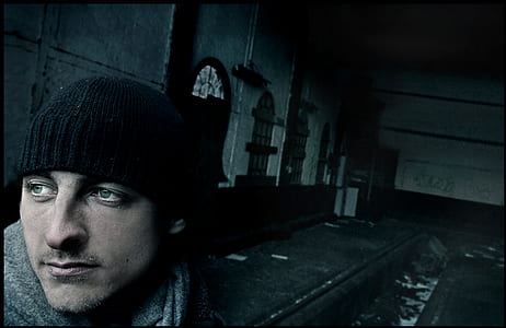 man, person, looking, abandoned thumbnail
