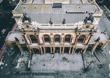 top view of theater building thumbnail