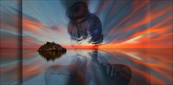 orange and blue painting thumbnail