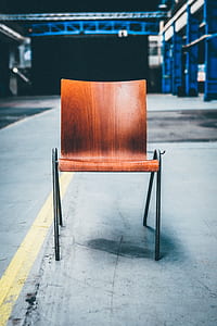 brown wooden chair thumbnail