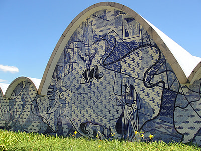 blue wall mural thumbnail