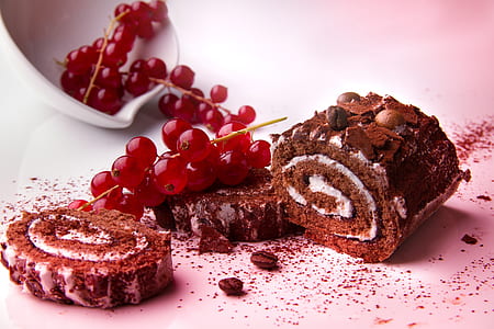 chocolate roll cake thumbnail