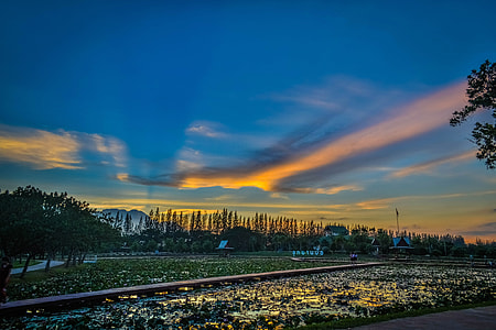 Dusk skies and landscape thumbnail