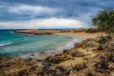 sea under blue clouds thumbnail