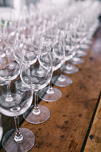 Empty wine glasses thumbnail