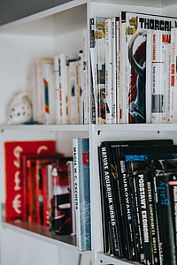 Books on a shelf thumbnail