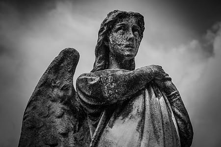 photo of angel concrete statue thumbnail