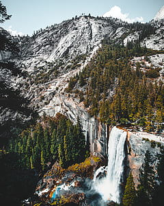 landscape photo of forest and watefalls thumbnail