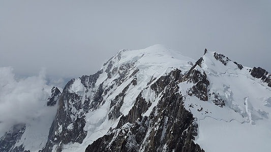 mountain covered by snow thumbnail