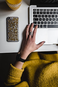 Businesswoman Working at Her Laptop thumbnail