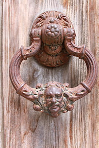 brown steel door knocker thumbnail