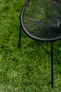 Classic black Acapulco chair, Mexican design of the 50s thumbnail