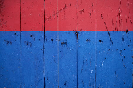 red and blue wooden surface thumbnail