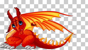 Sound Wave Icon, rectangular sound wave curve , red and orange dragon illustration PNG clipart