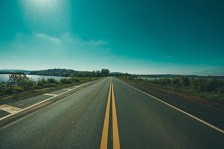 empty road at daytime thumbnail
