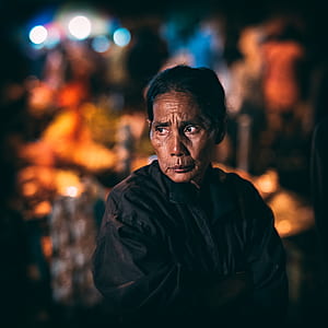 woman staring sideview thumbnail