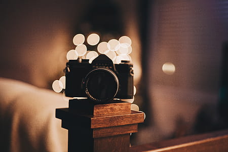 selective focus photography of black bridge camera thumbnail