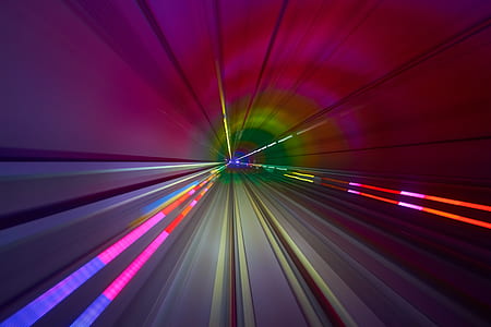 pink and gray tunnel thumbnail