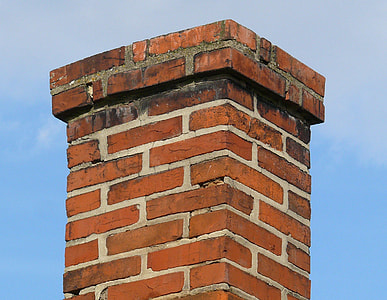 brown concrete brick chimney thumbnail