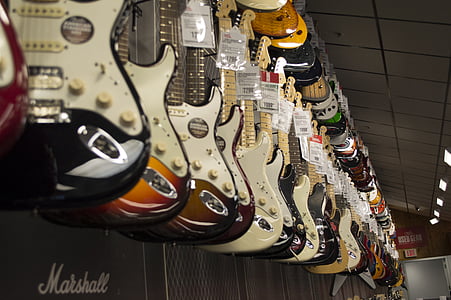 assorted-color guitar lot thumbnail