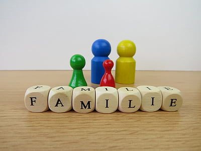 brown familie wooden cubes thumbnail