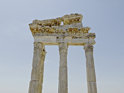 architecture photography of column stand thumbnail