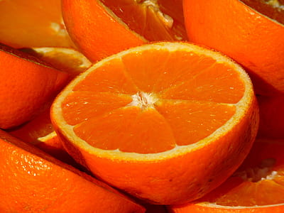 Half Cut Orange Fruit thumbnail
