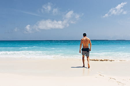 Man on Summer Beach thumbnail