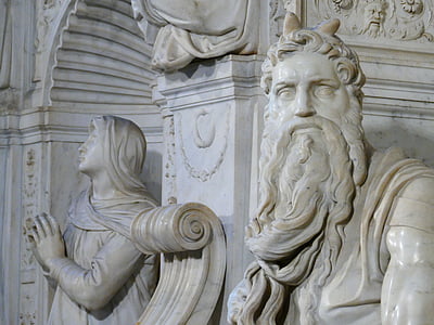 two concrete statues thumbnail