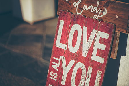 wood, love, art, sign thumbnail