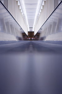 photo of gray escalator during daytime thumbnail