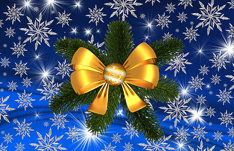 green and yellow ribbon wreath thumbnail