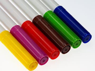 assorted-color markers thumbnail
