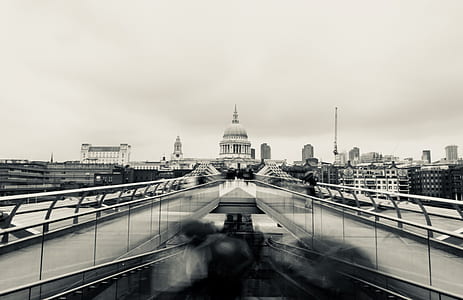 grayscale photo of U.S. Capitol, Washington D.C. thumbnail