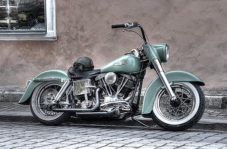 green chopper motorcycle thumbnail
