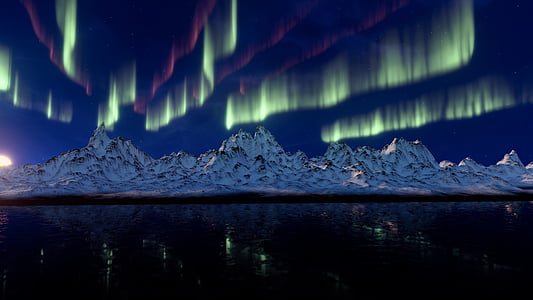 aurora borealis photo during daytime thumbnail