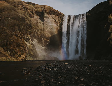 waterfalls during daytime thumbnail