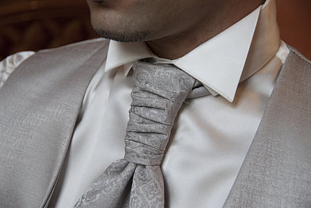 photo of man wearing gray necktie thumbnail