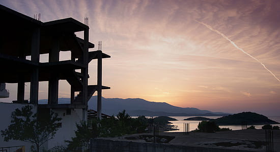 dawn, landscape, nature, sky thumbnail