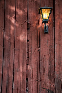 photo of turn-on black post lamp thumbnail