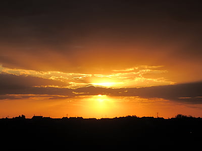 sky and cloud during golden hour thumbnail