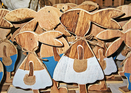 brown rabbit decoration lot thumbnail