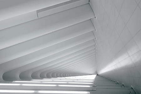 White Linear Angled Architecture Photo thumbnail